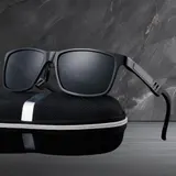 Aluminium Magnesium Polarisiert Sonnenbrille Herren Retro UV 400 Fahren Brille – Bild 22