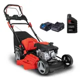 Scheppach Benzin Rasenmäher MS150-46E - 46cm Schnittbreite | E-Start | Antrieb – Bild 1