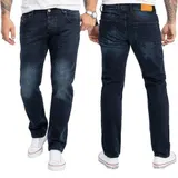 Herren Jeans Hose Blau Rock Creek Jeanshose Regular Fit Stonewashed RC-2278 NEU – Bild 1