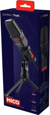 Trust USB Gaming Mikrofon PC USB-Mikrofon Streaming Podcast Gaming Tischmikrofon – Bild 7