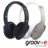 Groov-e On-Ear Bluetooth Wireless Kopfhörer DJ Kopfbügel Ultra Schwarz Gold Neu – Bild 1