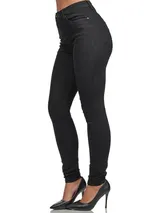 Tazzio Jeans Damen High Waist Skinny Fit Jeanshose Stretch Denim Hose – Bild 4