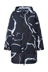 Ulla Popken Damen große Größen Regenmantel wasserdicht A Linie Seiten Zipper – Bild 12