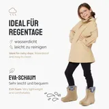 LADEHEID Gummistiefel Kinder Gefütterte Jungen Mädchen Thermo Regenschuhe 22-35 – Bild 4