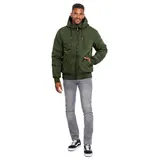 A. Salvarini Herren Winter Jacke Winterjacke warm Kapuze Teddyfell AS320 NEU – Bild 1