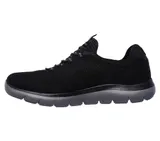 Skechers SUMMITS Herren Fitnessschuhe Sneaker Memory Foam Schwarz – Bild 8