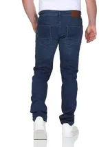 Rayshyne Herren Jeans Slim Pants Style Hose Regular Skinny Jeanshose Stretch NEU – Bild 11