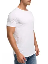 Indicode Herren T-Shirt Willbur-Herrenshirt Sommershirt Rundhalsausschnitt Shirt – Bild 3