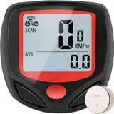 Fahrradcomputer Tachometer Digital TouchFahrrad Kilometerzähler Wasserdicht Reto – Bild 3