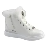 Damen Stiefeletten Winter Sneaker High Warm Gefütterte Freizeit Schuhe Boots – Bild 2