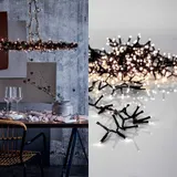 LED Lichterkette für außen & innen IP44 warmweiß Weihnachtsdeko 180 - 1200 LEDs – Bild 1