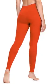 Ladeheid Damen Lange Leggings Elastischer Bund Lang Baumwolle XS-4XL – Bild 2