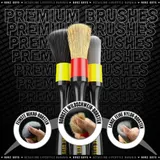 3x Detailing Pinsel Nuke Guys Auto Innen Raum Reinigungspinsel Autopflege Set – Bild 4