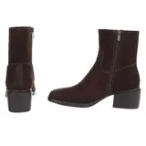 Damen Stiefeletten mit Reißverschluss Ital-Design 8892 in Braun – Bild 5