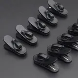 100pcs Ohrhörer Schnur Clip Kopfhörer Clip Kopfhörer Klemmen Verschluss – Bild 10
