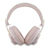 Guess Bluetooth 5.3 Wireless ENC Headset Kopfhörer On-Ear 4G Big Metal Logo pink – Bild 2