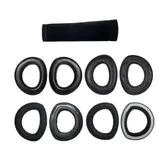 1 Paar Weiche Ohrpolster/1x Stirnband Kopfhörer Ersatz für HD800 HD800S Headset – Bild 2