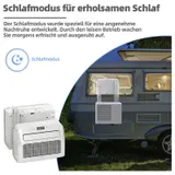 Be Cool Split-Klimagerät Klimaanlage 5000 BTU 1465W Wifi 12m² Weiß - Wie Neu – Bild 10