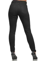 Tazzio Jeans Damen High Waist Skinny Fit Jeanshose Stretch Denim Hose – Bild 6