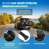 FISCHER Kupplungs Fahrradträger RoadLine Black 2 E-Bikes 60kg Fahrräder klappbar – Bild 6