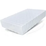 Matratze 90x200 HOME MAX Taschenfederkern H3 H4 7 Zonen Kokos 24 cm Kaltschaum – Bild 8