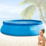 INTEX 457x122 Schwimmbecken swimming Pool Schwimmbad Quick up Swimmingpool easy – Bild 1