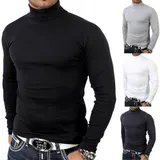 Reslad Herren Pullover Rollkragen Rolli Winterpulli Rollkragenpullover RS-1088 – Bild 5