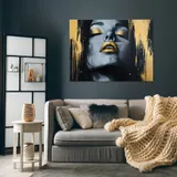 Leinwand Bilder Abstrakt Leinwandbild XXL Modern Wanddeko Wandbilder Wohnzimmer – Bild 2