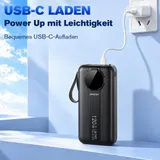 Power bank 1000000mAh 120W Tragbar Schnellladegerät Batterie Ladegerät Für Handy – Bild 15