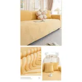 1-5 Sitzer Stretch Sofabezug Sofa Überzug Ecksofa Abdeckung Couch Sofahusse – Bild 14