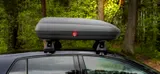 Dachbox 132x78x34,5 + Dachträger  Audi A4 B7 2004-2008 Mit Dachreling – Bild 4