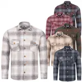 Rock Creek Herren Karohemd Flanellhemd Holzfällerhemd Herren Hemd Kariert H-329  – Bild 4
