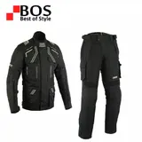 Winter Motorrad Jacke und hose biker Motorrad Wasserdicht Textil Kombi Schwarz  – Bild 1