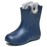 LADEHEID Gummistiefel Kinder Gefütterte Jungen Mädchen Thermo Regenschuhe 22-35 – Bild 1