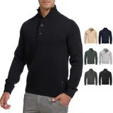Indicode Herren Strickpullover INIsalu-Pullover Feinstrick Pulli Stehkragen – Bild 6