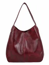 Damen Tasche Leder Crossbody Schultertasche Umhängetasche Handtasche Shopper Bag – Bild 23