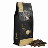 Hundefutter Trockenfutter Hund 12kg Getreidefrei mit Schwein Monoprotein 1DOG – Bild 3