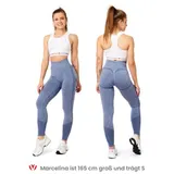 Bellivalini  Push Up Leggings Damen High Waist Sport Gym Fitness Hose Yoga  – Bild 2