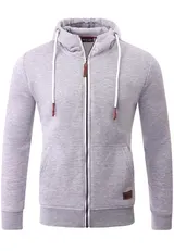 Sweatjacke Herren Zipper Kapuzenpullover Hoodie Pullover Männer Zip RS-1006 – Bild 1