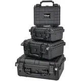HMF Outdoor-Fotokoffer wasserdicht, Waffenkoffer mit Rasterschaumstoff, ODK100 – Bild 10