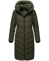 Navahoo Damen Winterjacke Steppjacke Winter Jacke lang warm Mantel Parker B982 – Bild 1