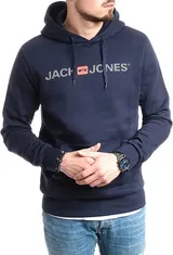 Jack & Jones Hoodie Herren  Pullover Kapuze Logo Print Langarm Sweatshirt NEU – Bild 1