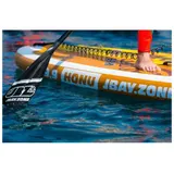SUP Board Komplettset Allround Stand Up Paddle Surfboard Paddling 120kg Gelb – Bild 15