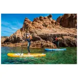 SUP Board Komplettset Allround Stand Up Paddle Surfboard Paddling 120kg Gelb – Bild 3