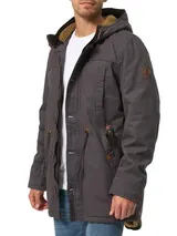 Indicode Herren Winterjacke Barge-Herrenjacke Parka Wintermantel Kapuze Männer – Bild 2