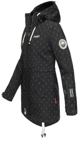 Marikoo Damen Softshell Jacke Frühling wasserabweisend Outdoor lang NEU B614 – Bild 5