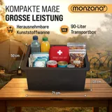 MONZANA® Fahrradanhänger Handwagen Transportanhänger Lastenanhänger Radanhänger – Bild 5