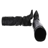 Damen Stiefel mit Reißverschluss und Reißverschluss Ital-Design 5952 in Schwarz – Bild 2