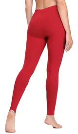 Ladeheid Damen Lange Leggings Elastischer Bund Lang Baumwolle XS-4XL – Bild 2