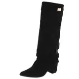 Damen Stiefel mit Reißverschluss und Reißverschluss Ital-Design 0276 in Schwarz – Bild 6